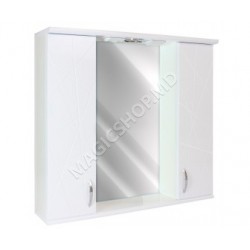 Шкаф с зеркалом Aquatoria 800 (white) spider 80cm